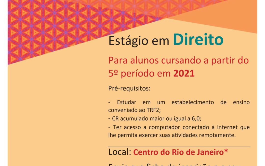 Estágio na Justiça Federal