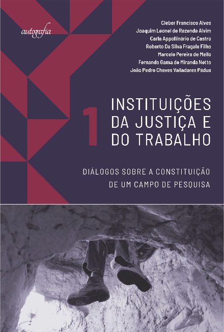 VOLUMES 1 e 2 E-book Instituições da Justiça e do Trabalho