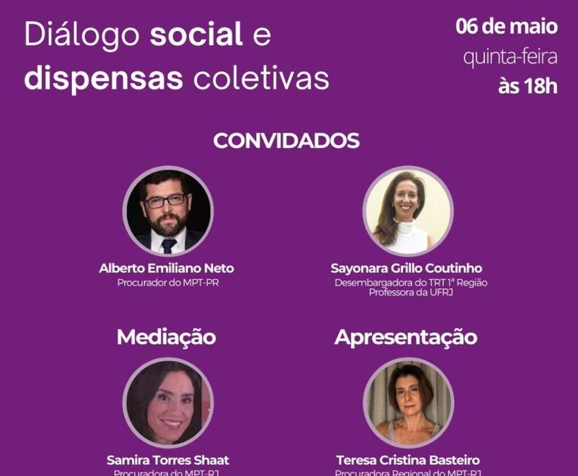 Diálogo Social e Dispensas Coletivas
