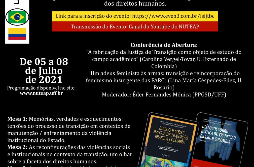 I Seminário Internacional sobre Justiça de Transição Brasil & Colômbia – NUTEAP/UFF