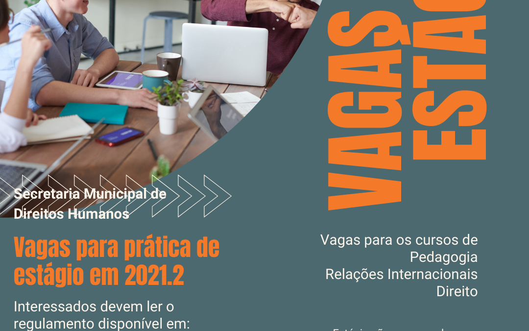 Divulgação das vagas de estágio