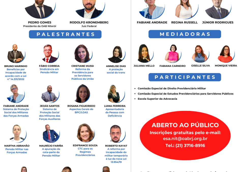 I Seminário de Direito Previdenciário OAB Niterói