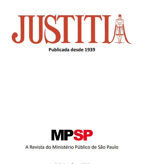 Envio de artigos para publicação em revista do Ministério Público de São Paulo