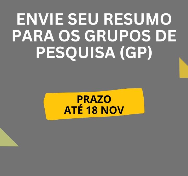 Chamada para Submissão de Trabalhos.