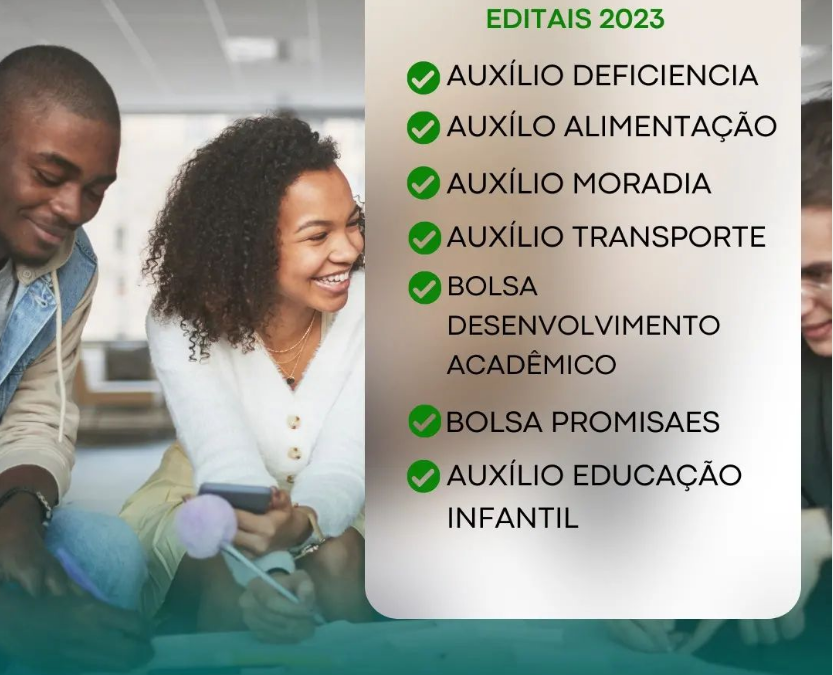 Divulgação dos Editais 2023 com coordenações de curso