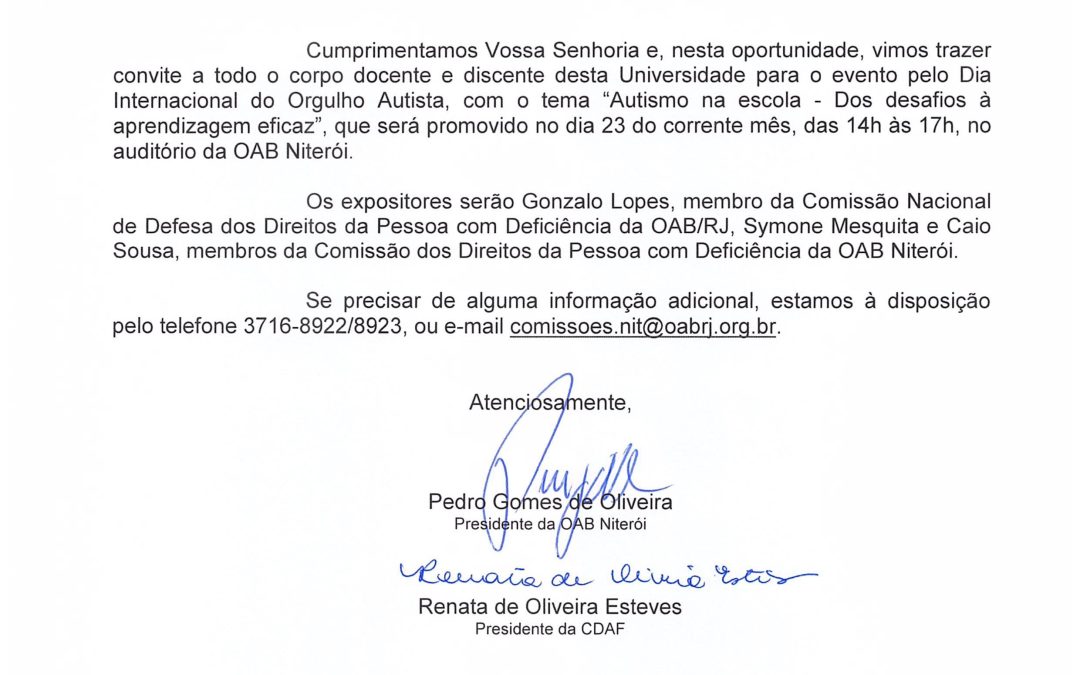 Dia Internacional do Orgulho Autista