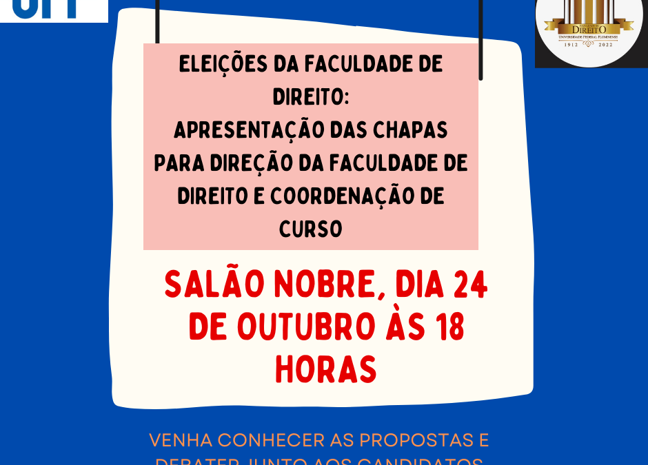 Apresentação das Chapas
