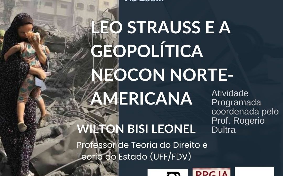 Leo Strauss e a geopolítica Neocon Norte Americana