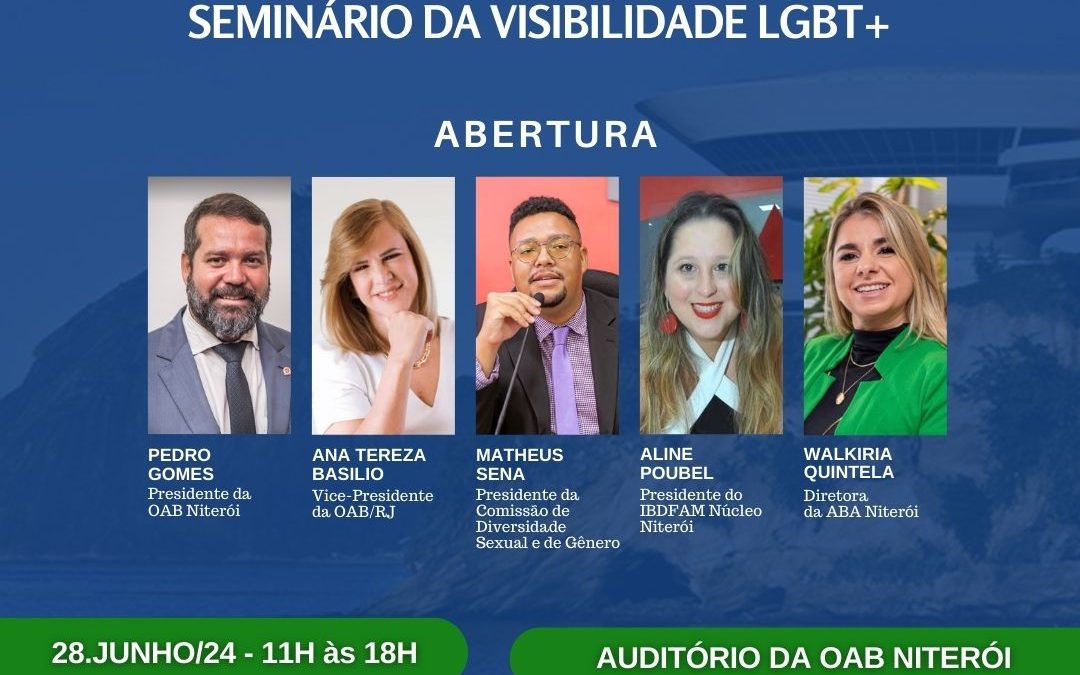 Seminário da Visibilidade LGBT+