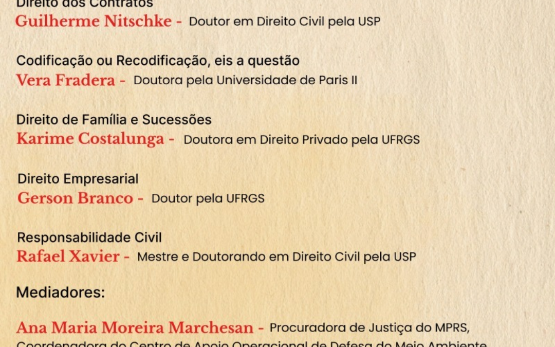 Reflexões sobre o Anteprojeto da Reforma do Código Civil