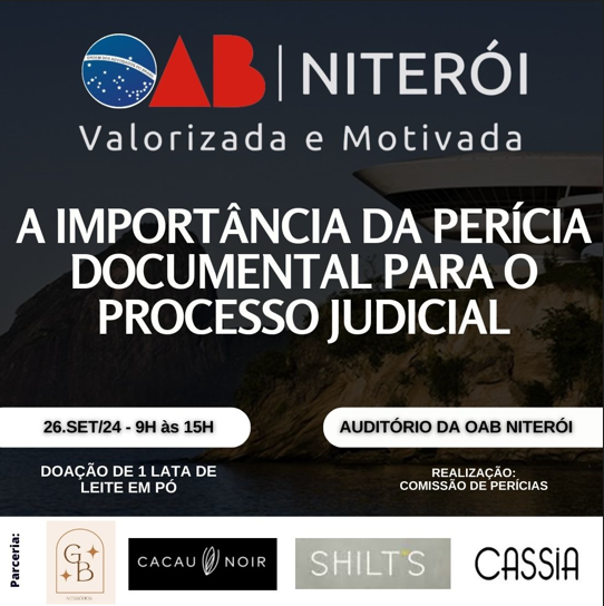SEMINÁRIO: A Importância da Perícia Documental para o Processo Judicial