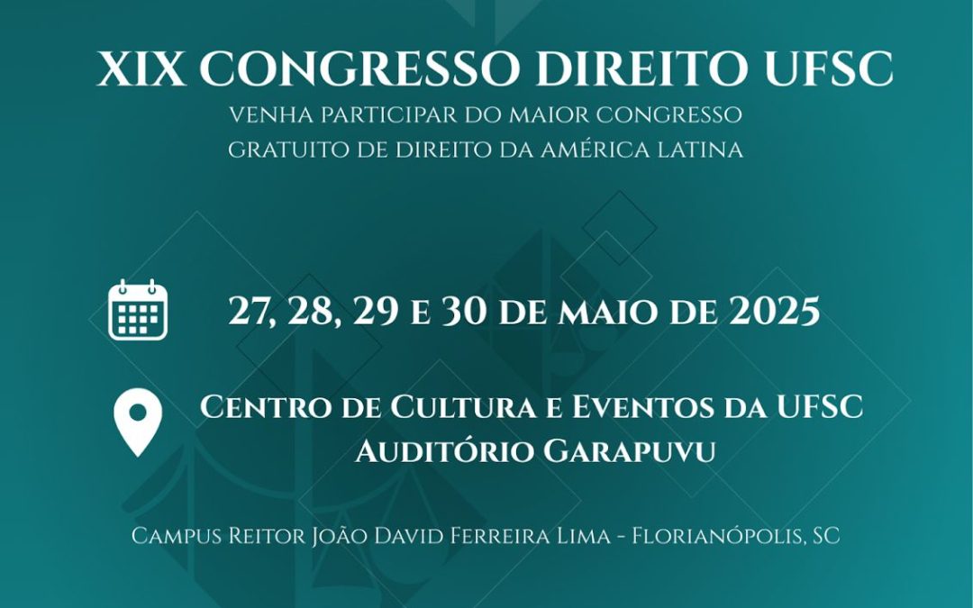 XIX Congresso Direito UFSC