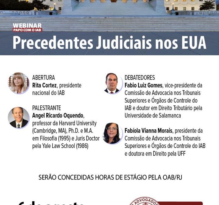 Webinar: Precedentes Judiciais nos EUA